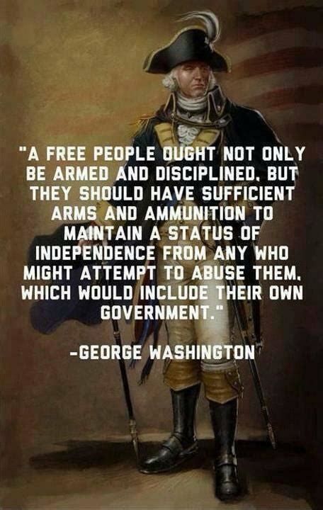 If you want further people to enjoy this article, share it around social. A free people ought not only be armed an - George Washington people Quote