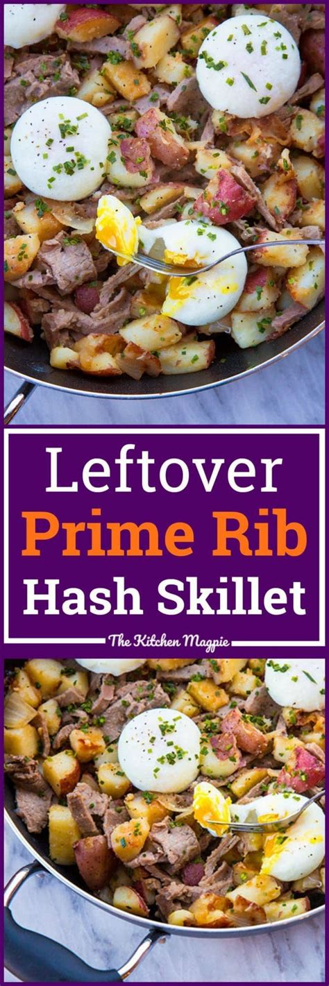 Leftover Prime Rib Hash Skillet from @kitchenmagpie. This ...