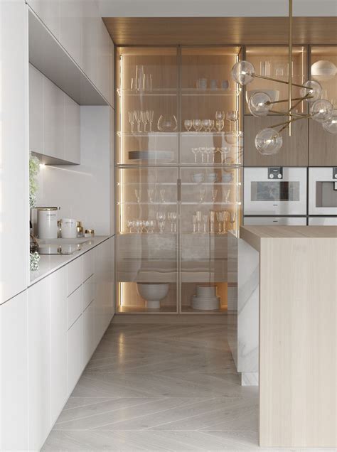 Apartment Design Проект из галереи 3d Моделей Kitchen Room Design