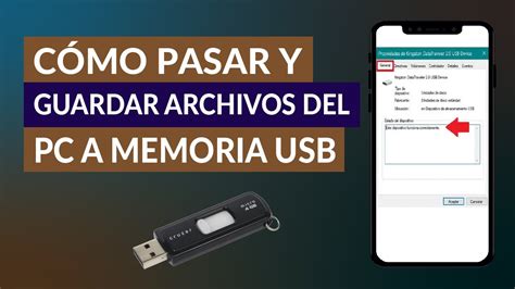 Cómo Pasar y Guardar Archivos del PC a una Memoria USB Pendrive YouTube