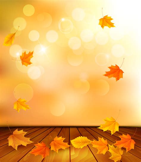 Autumn Leaves Background Free Vector Download 57784 Free Vector For