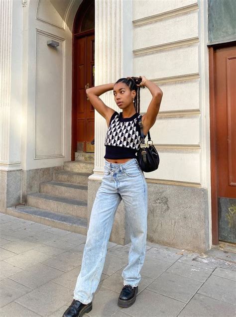 Opt for a silky fabric for easier breathing or choose something with embellishments if you're feeling fancy. 21 New Denim Outfit Ideas for 2021 | Who What Wear UK