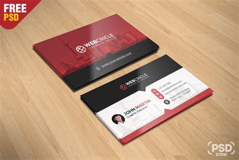 Free Corporate Business Card Psd Download Psd
