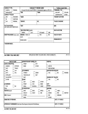 Da Form 1156 Fill Online Printable Fillable Blank PdfFiller