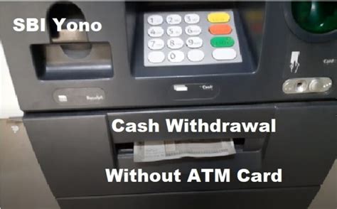 There's an app for that. How To Withdraw Cash Without a Debit Card From SBI ATM ...