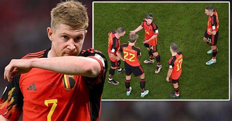 Belgium S World Cup Campaign On Verge Of Imploding After Players Turn On Kevin De Bruyne