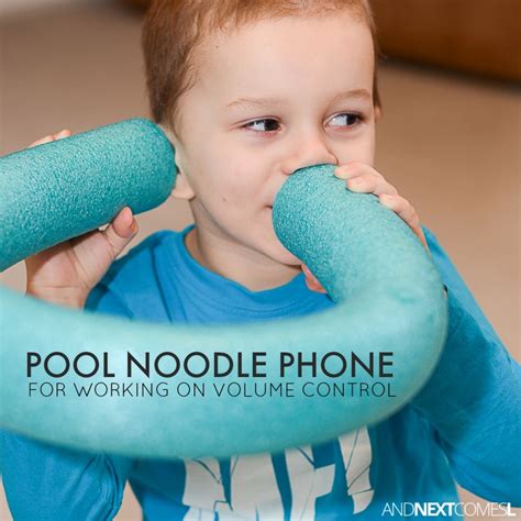 Pool Noodle Phone And Next Comes L Hyperlexia Resources