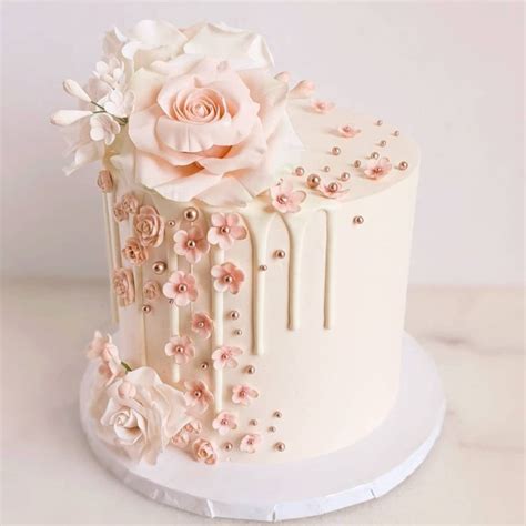 Rose Gold Cake Inspiration Too Pretty To Eat Bridal Shower