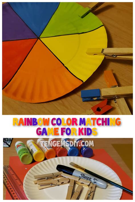 How To Make A Color Matching Game For Kids