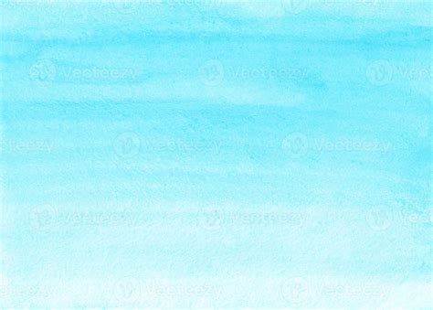 Watercolor Light Sky Blue Ombre Background Texture Aquarelle Abstract