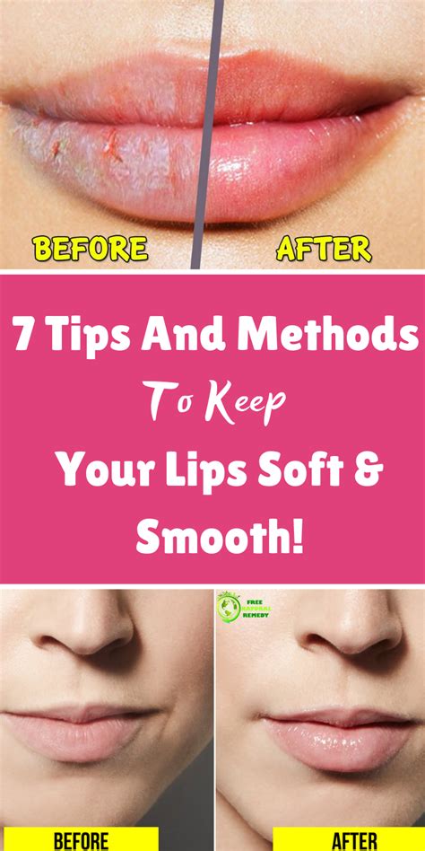7 Tips And Methods To Keep Your Lips Soft And Smooth Natural Pink Lips
