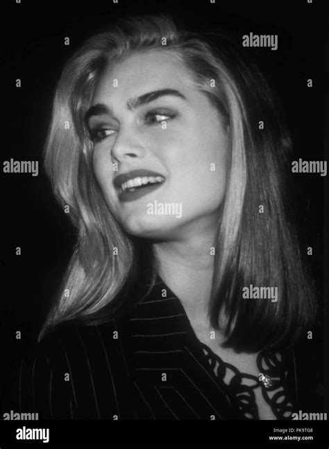 Brooke Shields 1991 Photo By Adam Scull Stock Photo Alamy