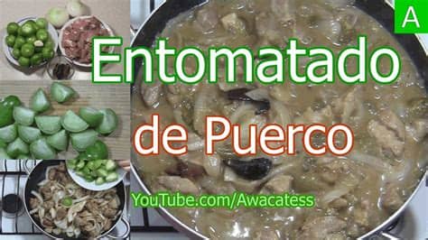 Contamos con recetas sin carne que te van a dar muchas ideas y te van a ayudar en tu día a día. Entomatado con Carne de Puerco. Recetas Mexicanas faciles ...