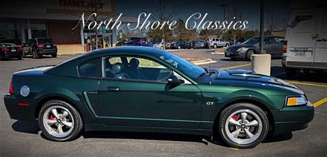 Used 2001 Ford Mustang Bullitt Gt Dark Highland Green With Only 15680