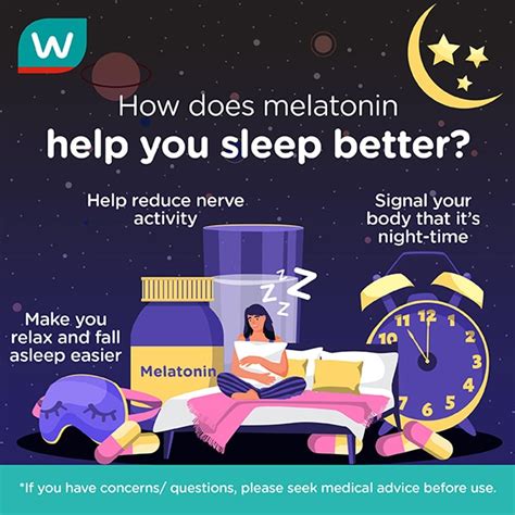 melatonin for sleep how it works and supplements for better sleep watsons malaysia