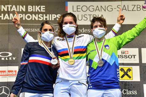 Balanche Wins Womens Downhill At Uci Mountain Bike World Championships