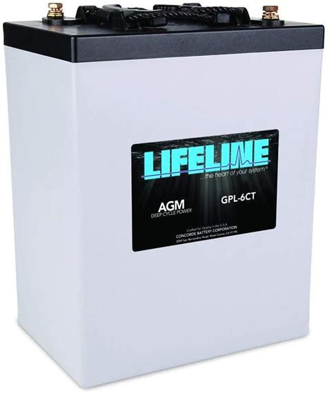 Lifeline Gpl 6ct 6 Volt 300ah Deep Cycle Battery