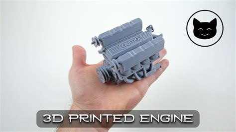 Working 3d Printed V8 Engine Build Youtube