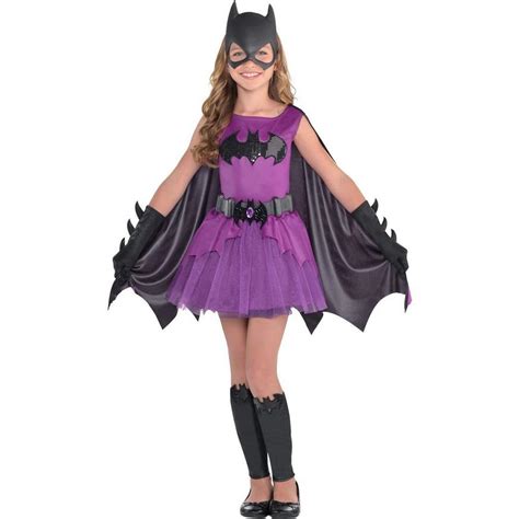 Girls Purple Batgirl Costume Batman Party City