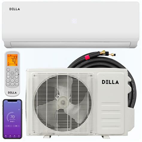 Della 900012000 Btu 2019 Seer Mini Split Air Conditioner Ductless
