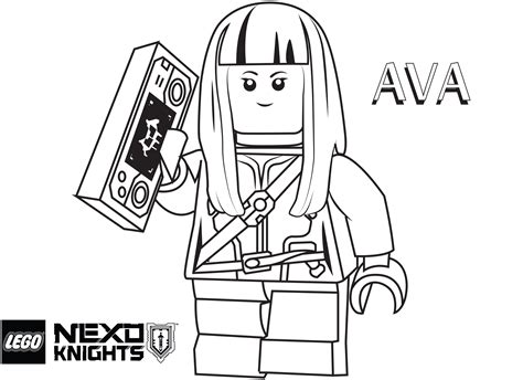 Lego nexo knights coloring pages is a selection of drawings based on an exciting computer game and an animated series about lego. LEGO Nexo Knights Coloring Pages : Free Printable LEGO ...