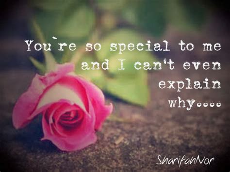 You Are Special To Me Quotes Quotesgram