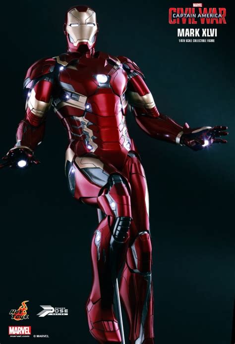 First Detailed Look At The New Iron Man Mark Xlvi 46 Suit In Captain