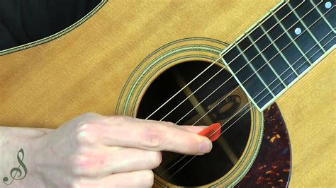 How To Hold The Guitar Pick Youtube