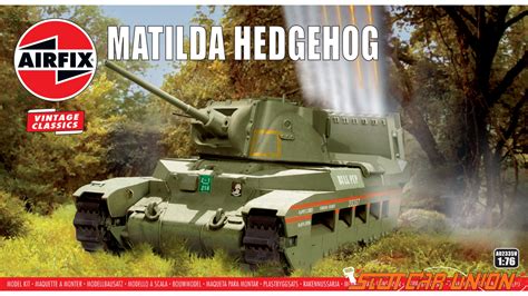 Airfix Vintage Classics Matilda Hedgehog Tank 176 Slot Car Union