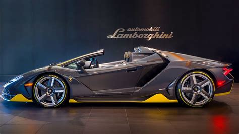 Worlds First Lamborghini Centenario Roadster Delivered In California