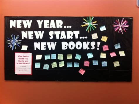 new year display library book displays book bulletin board library decor