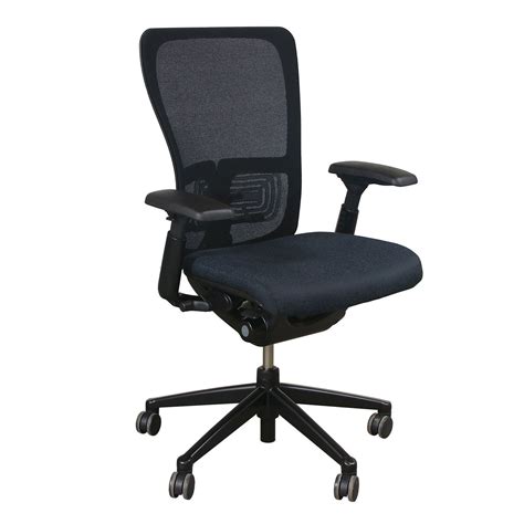 Ergonomic chairs such as the haworth zody chair have greatly improved the lives and overall health of workers across the globe. Haworth Zody Mesh Back Used Task Chair, Black and Blue Pattern - National Office Interiors and ...