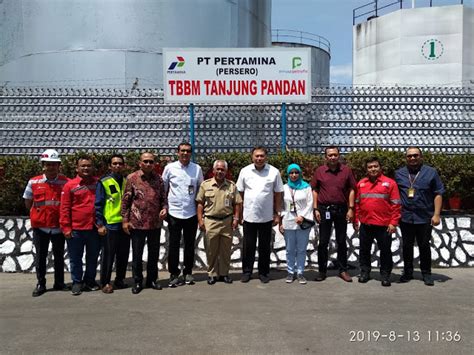 Operasikan Tbbm Tanjungpandan Pt Elnusa Petrofin Semua Perizinan Atas