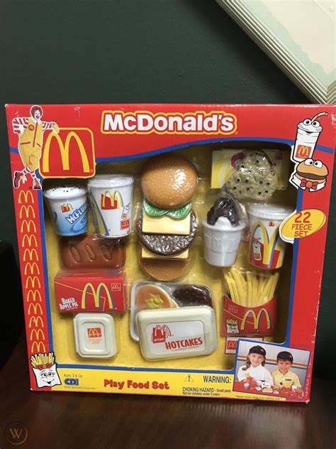 Only 1 available and it's in 1 person's basket. Mcdonalds Play Food Set Toy NIB CDI | #1901532874