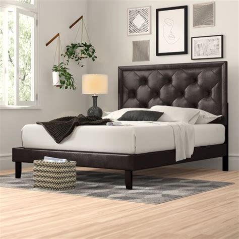 Zipcode Design Cynthia Standard Upholstered Bed And Reviews Wayfair