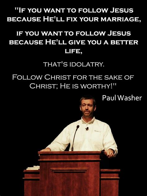Paul David Washer Born Is The Founder Director Missions