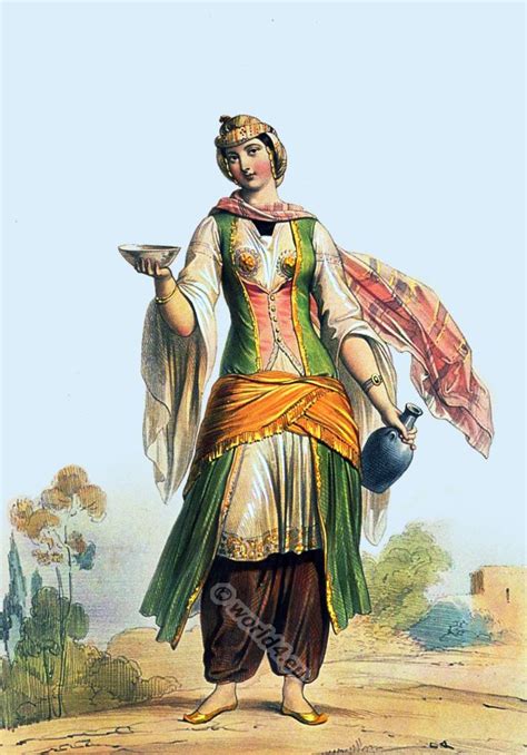 Woman Of The Islamic Faith Of The Druze 1830