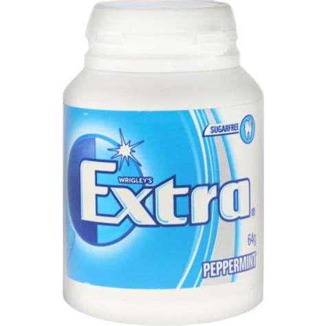 Buy Wrigleys Extra Chewing Gum Peppermint 46 Pieces 64g Online At