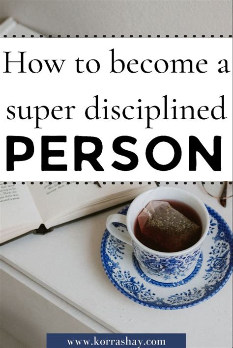 How To Become A Super Disciplined Person Want To Boost Your Self