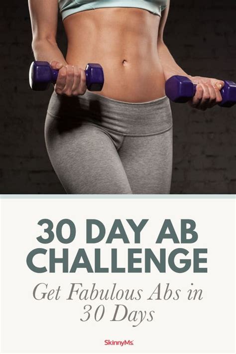30 Day Ab Challenge Get Fabulous Abs In 30 Days Artofit