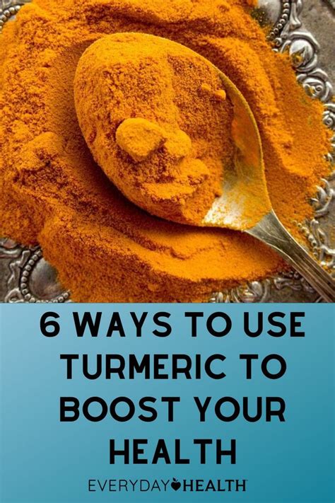6 Ways To Use Turmeric To Boost Your Health In 2020 Health Turmeric