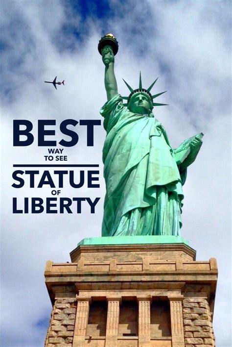 The statue of liberty is one of many landmarks that attract travelers to new york. How to Best See the Statue of Liberty and Ellis Island ...