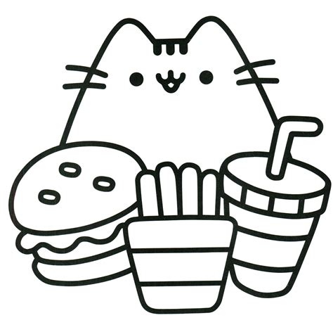 Waffle Nyan Cat Coloring Pages Coloring Pages
