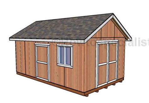 How To Build A Wood Shed Howtospecialist How To Build Step By Step Diy