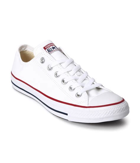 Lyst Converse All Star Ox In White For Men