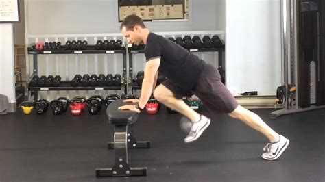 Mountain Climbers Bench Exercise Library Youtube