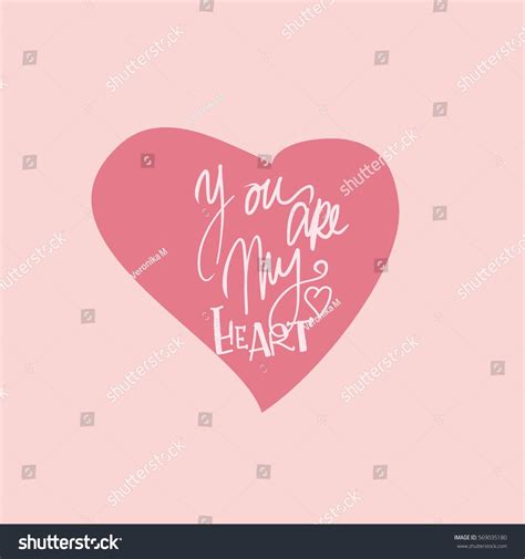 You Inspire Me Quotes About Love Stock Vector Royalty Free 569035180