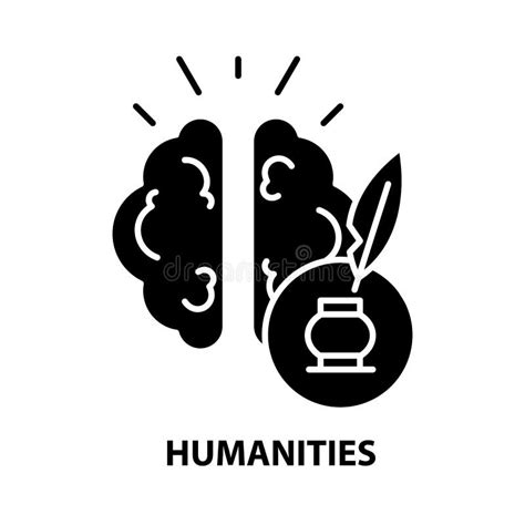 Mix Icon For Humanities Humankind And Human Stock Vector