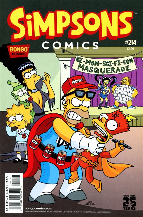 Read Online Simpsons Comics Comic Issue 214