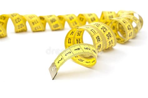 Yellow Measuring Tape Stock Photo Image Of Long Tape 18908522